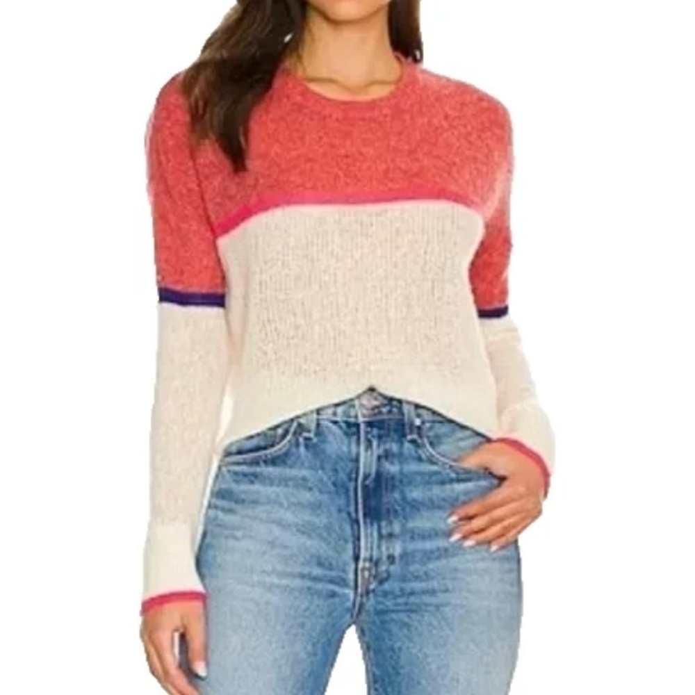 Sundry Open Knit Wool Cashmere Sweater